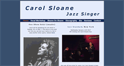 Desktop Screenshot of carolsloane.com